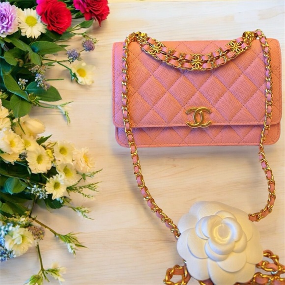Chanel Coco First Wallet On Chain WOC, Gold Hardware! Limited Edition!Brand New! - Picture 13 of 14